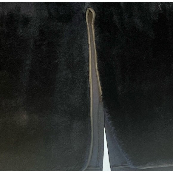 Shanhouse Sports Outerwear Men's Navy Blue Coat Faux Fur Collar & Lining Size 42 - Picture 9 of 9